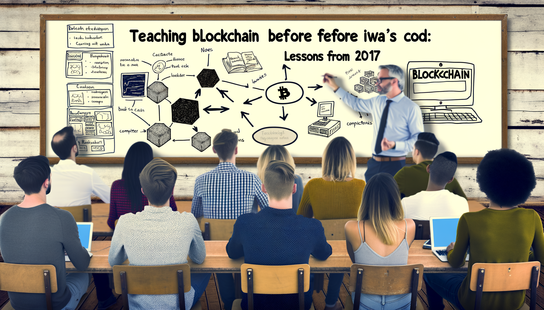 Teaching Blockchain Before It Was Cool: Lessons from 2017