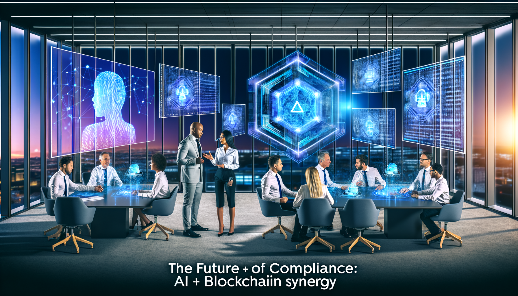 The Future of Compliance: AI + Blockchain Synergy